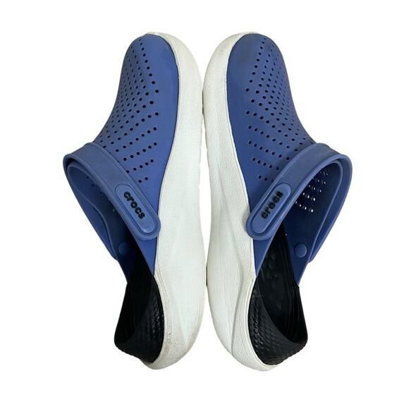 Crocs LiteRide Blue Shoes W Size 6 M Size 4 - Picture 5 of 8